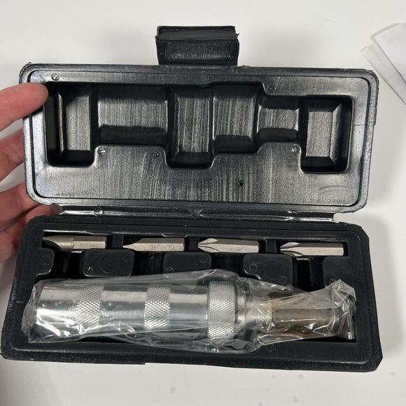 surebilt 98103 5 piece impact screwdriver set With Case & Instructions New - Picture 5 of 6